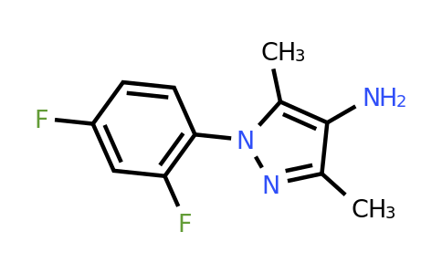 CAS 1156602-37-7 | 1-(2,4-difluorophenyl)-3,5-dimethyl-1H-pyrazol-4-amine