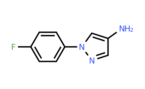 CAS 1156602-69-5 | 1-(4-Fluorophenyl)-1H-pyrazol-4-amine