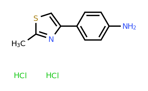 CAS 1156626-78-6 | 4-(2-methyl-1,3-thiazol-4-yl)aniline dihydrochloride