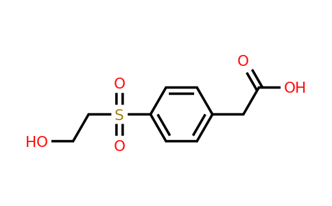 CAS 1156632-48-2 | 2-[4-(2-hydroxyethanesulfonyl)phenyl]acetic acid