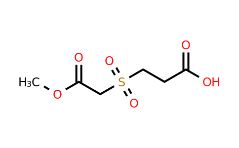 CAS 1156663-75-0 | 3-(2-Methoxy-2-oxoethanesulfonyl)propanoic acid
