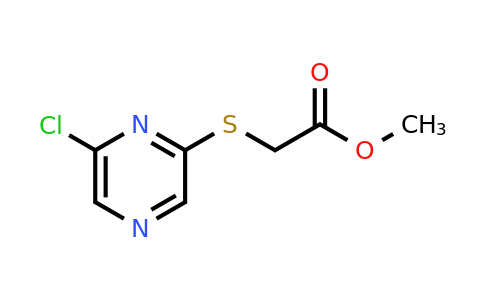 CAS 1156664-80-0 | methyl 2-[(6-chloropyrazin-2-yl)sulfanyl]acetate