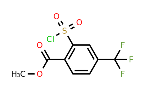 CAS 1156674-56-4 | Methyl 2-(chlorosulfonyl)-4-(trifluoromethyl)benzoate