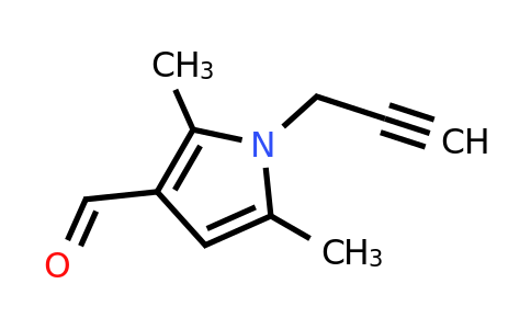 CAS 1156750-40-1 | 2,5-dimethyl-1-(prop-2-yn-1-yl)-1H-pyrrole-3-carbaldehyde