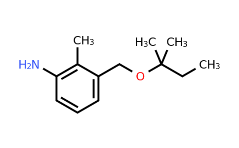 CAS 1156812-61-1 | 2-methyl-3-{[(2-methylbutan-2-yl)oxy]methyl}aniline