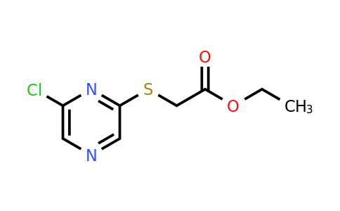 CAS 1156875-83-0 | ethyl 2-[(6-chloropyrazin-2-yl)sulfanyl]acetate