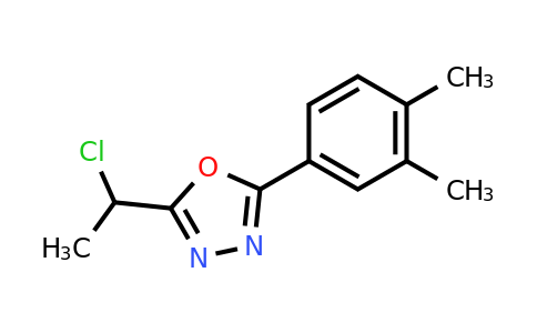 CAS 1156945-18-4 | 2-(1-chloroethyl)-5-(3,4-dimethylphenyl)-1,3,4-oxadiazole