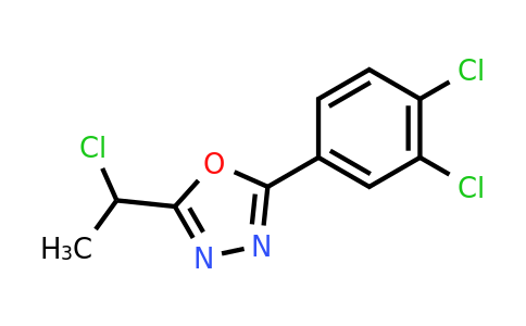 CAS 1156946-42-7 | 2-(1-chloroethyl)-5-(3,4-dichlorophenyl)-1,3,4-oxadiazole