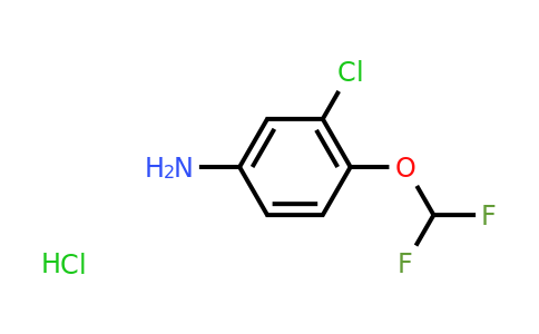 CAS 115700-24-8 | 3-Chloro-4-(difluoromethoxy)aniline hydrochloride