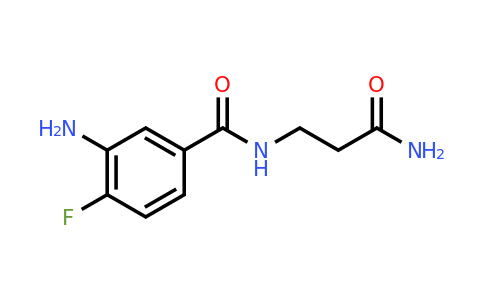 CAS 1157000-92-4 | 3-[(3-Amino-4-fluorophenyl)formamido]propanamide