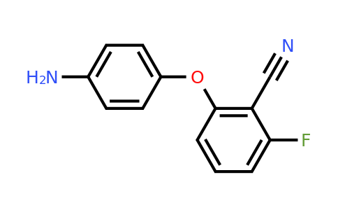 CAS 1157011-71-6 | 2-(4-Aminophenoxy)-6-fluorobenzonitrile