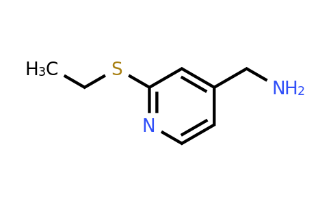 CAS 1157038-68-0 | 1-[2-(ethylsulfanyl)pyridin-4-yl]methanamine