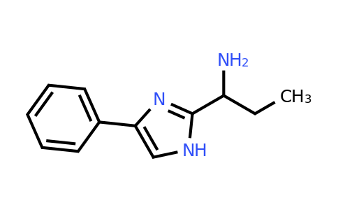 CAS 1157056-08-0 | 1-(4-Phenyl-1H-imidazol-2-yl)propan-1-amine