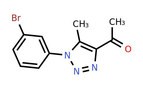 CAS 1157061-37-4 | 1-[1-(3-Bromophenyl)-5-methyl-1H-1,2,3-triazol-4-yl]ethan-1-one