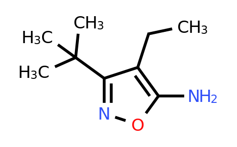 CAS 1157065-51-4 | 3-tert-Butyl-4-ethyl-1,2-oxazol-5-amine