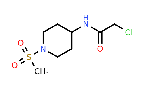 CAS 1157073-39-6 | 2-Chloro-N-(1-methanesulfonylpiperidin-4-yl)acetamide