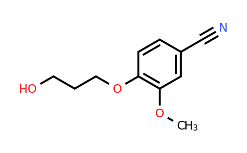 CAS 1157110-67-2 | 4-(3-hydroxypropoxy)-3-methoxybenzonitrile