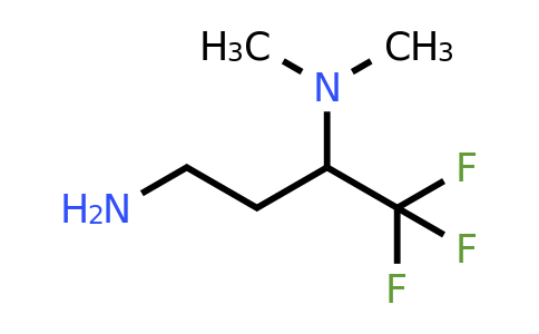 CAS 1157130-39-6 | (4-Amino-1,1,1-trifluorobutan-2-yl)dimethylamine