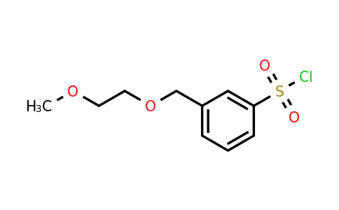 CAS 1157317-26-4 | 3-[(2-methoxyethoxy)methyl]benzene-1-sulfonyl chloride