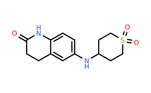CAS 1157388-84-5 | 4-[(2-oxo-1,2,3,4-tetrahydroquinolin-6-yl)amino]-1λ⁶-thiane-1,1-dione