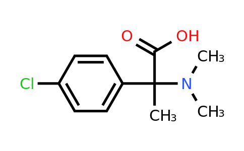 CAS 1157479-33-8 | 2-(4-Chlorophenyl)-2-(dimethylamino)propanoic acid