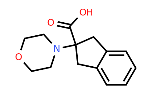 CAS 1157501-50-2 | 2-(morpholin-4-yl)-2,3-dihydro-1H-indene-2-carboxylic acid