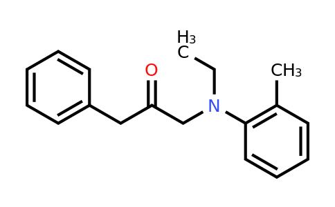 CAS 1157615-03-6 | 1-[Ethyl(2-methylphenyl)amino]-3-phenylpropan-2-one