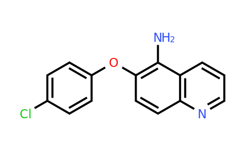 CAS 1157636-06-0 | 6-(4-chlorophenoxy)quinolin-5-amine