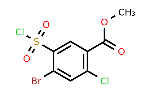 CAS 1157673-21-6 | Methyl 4-bromo-2-chloro-5-(chlorosulfonyl)benzoate