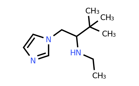 CAS 1157816-10-8 | Ethyl[1-(1H-imidazol-1-yl)-3,3-dimethylbutan-2-yl]amine