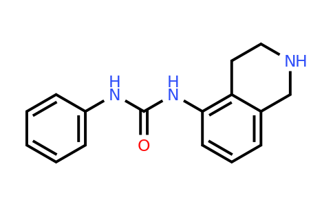 CAS 1157922-32-1 | 3-Phenyl-1-(1,2,3,4-tetrahydroisoquinolin-5-yl)urea