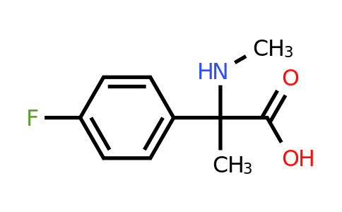 CAS 1157932-41-6 | 2-(4-Fluorophenyl)-2-(methylamino)propanoic acid
