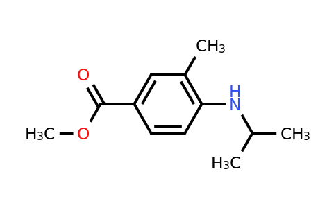 CAS 1157956-62-1 | Methyl 3-methyl-4-[(propan-2-yl)amino]benzoate