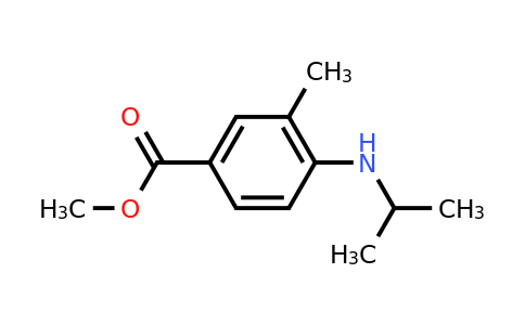 Methyl 3-methyl-4-[(propan-2-yl)amino]benzoate