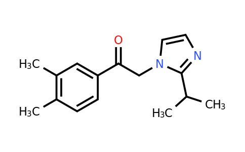 CAS 1157981-08-2 | 1-(3,4-dimethylphenyl)-2-[2-(propan-2-yl)-1H-imidazol-1-yl]ethan-1-one