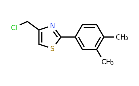 CAS 1158001-59-2 | 4-(Chloromethyl)-2-(3,4-dimethylphenyl)-1,3-thiazole