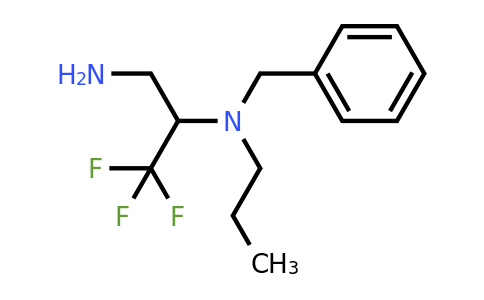 CAS 1158017-93-6 | (3-Amino-1,1,1-trifluoropropan-2-yl)(benzyl)propylamine