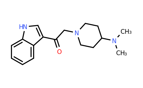 CAS 1158067-18-5 | 2-[4-(dimethylamino)piperidin-1-yl]-1-(1H-indol-3-yl)ethan-1-one