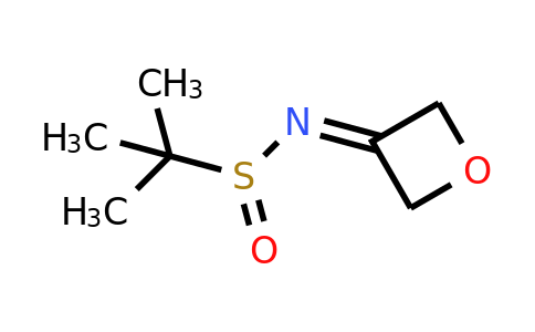 CAS 1158098-73-7 | 2-methyl-N-(oxetan-3-ylidene)propane-2-sulfinamide