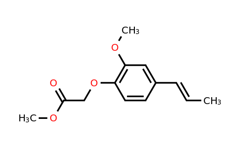 CAS 1158108-40-7 | Methyl 2-[2-methoxy-4-(prop-1-en-1-yl)phenoxy]acetate