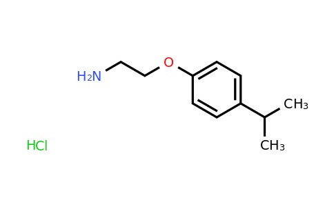CAS 1158196-11-2 | 1-(2-Aminoethoxy)-4-(propan-2-yl)benzene hydrochloride