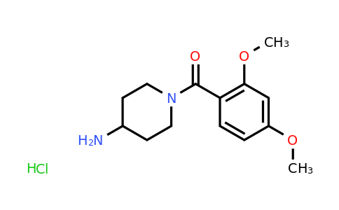 CAS 1158205-76-5 | 1-(2,4-Dimethoxybenzoyl)piperidin-4-amine hydrochloride