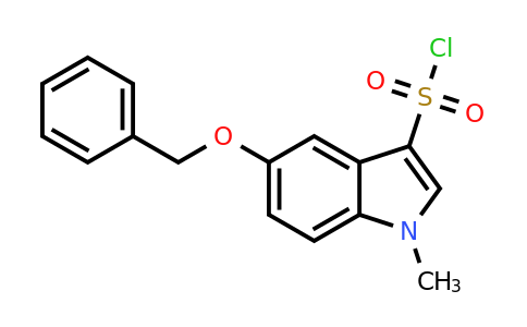 CAS 1158209-20-1 | 5-benzyloxy-1-methyl-indole-3-sulfonyl chloride