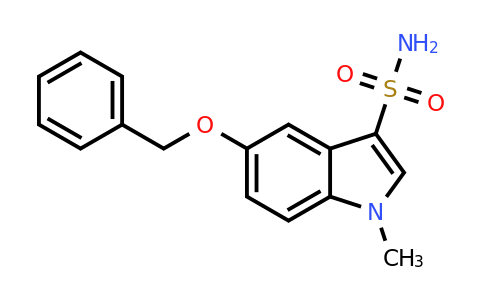 CAS 1158209-23-4 | 5-benzyloxy-1-methyl-indole-3-sulfonamide