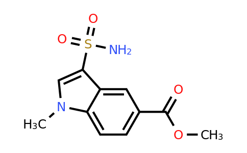 CAS 1158209-30-3 | methyl 1-methyl-3-sulfamoyl-indole-5-carboxylate
