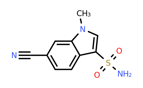 CAS 1158209-58-5 | 6-cyano-1-methyl-indole-3-sulfonamide