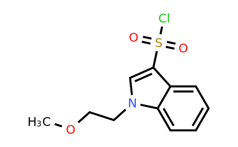 CAS 1158209-65-4 | 1-(2-methoxyethyl)indole-3-sulfonyl chloride