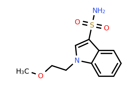 CAS 1158209-66-5 | 1-(2-methoxyethyl)indole-3-sulfonamide