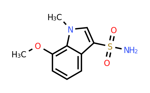 CAS 1158209-76-7 | 7-methoxy-1-methyl-indole-3-sulfonamide
