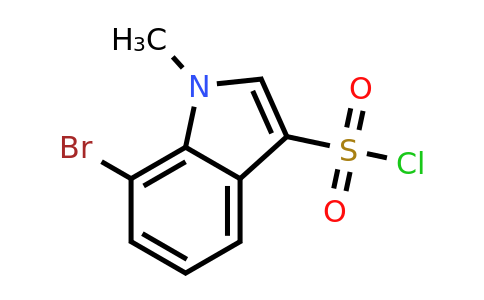 CAS 1158209-80-3 | 7-bromo-1-methyl-indole-3-sulfonyl chloride
